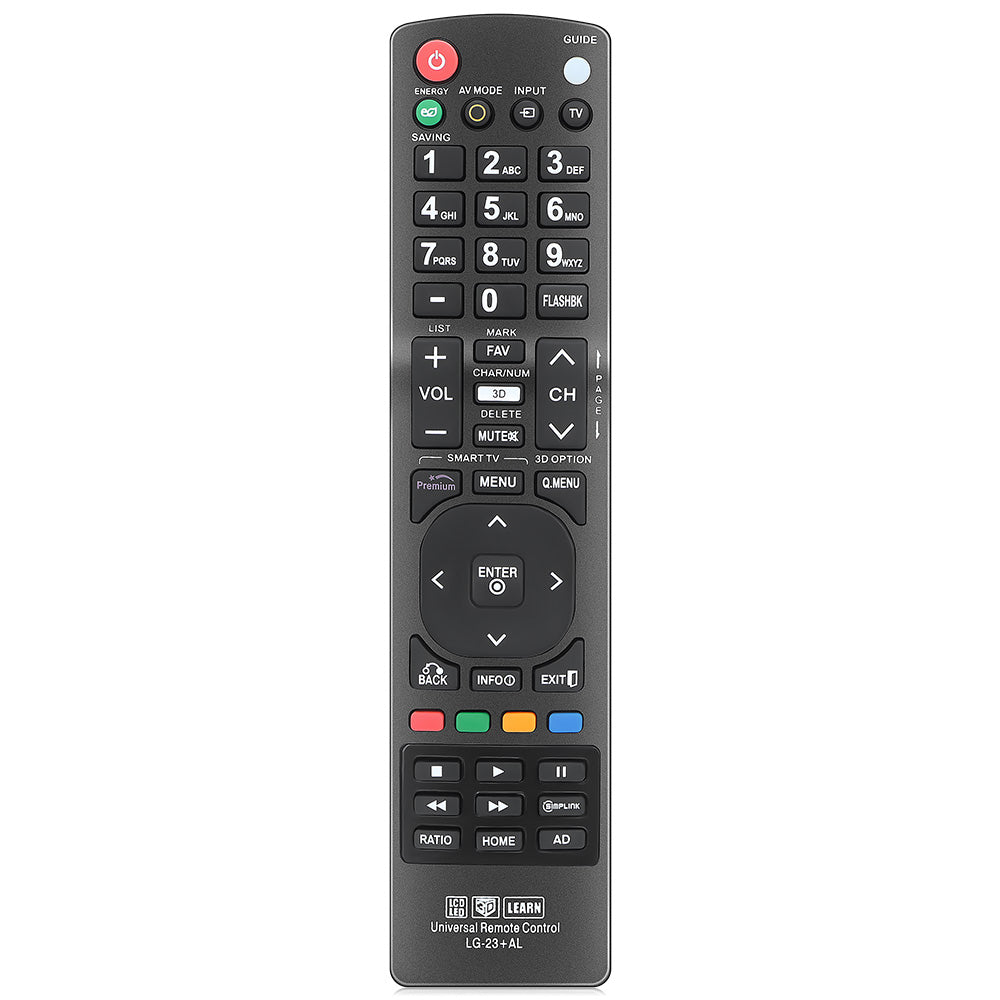 Nettech New LG AKB72915239 Universal Remote Control for All LG Brand TV, Smart TV - 1 Year Warranty(LG-23+AL)