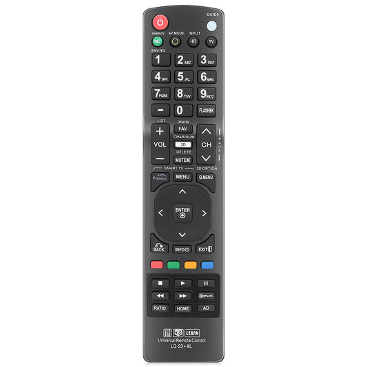 Nettech New LG AKB72915239 Universal Remote Control for All LG Brand TV, Smart TV - 1 Year Warranty(LG-23+AL)