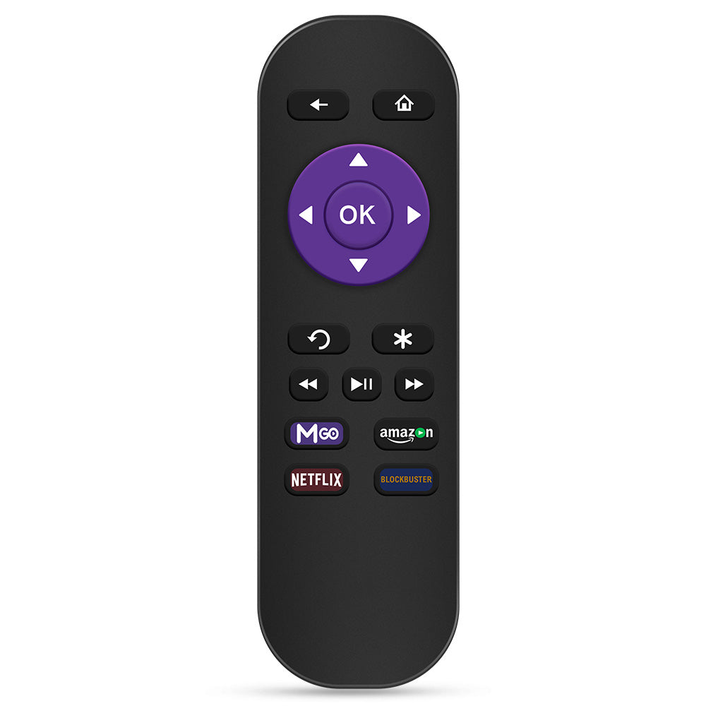 Remote Control Replacement Compatible with Roku 1, Roku 2, Roku 3, Roku 4, (HD, LT, XS, XD), Roku Express. Do NOT Support Roku Stick, Roku Premiere, Roku Ultra, Roku TV or Roku Game