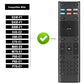 Replacement Remote for Toshiba and Insignia Smart TV  (2023 Updated Edition) [No Voice Search]