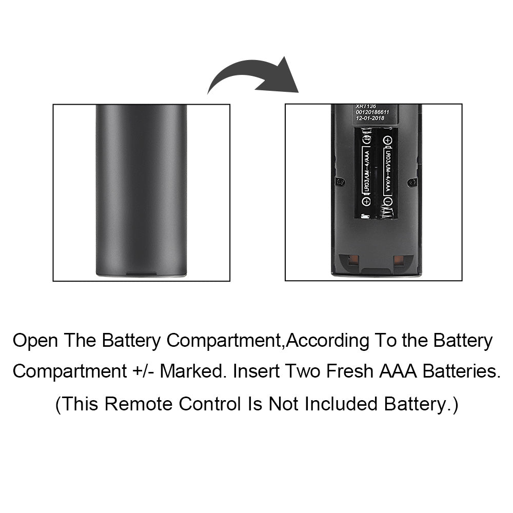 Replacement Remote for Toshiba and Insignia Smart TV  (2023 Updated Edition) [No Voice Search]